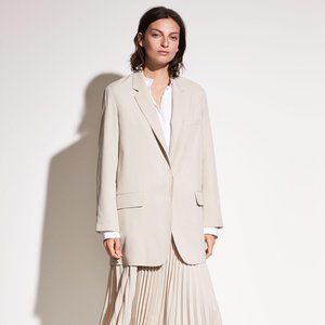 Vince Oversized Soft Blazer (Horchata)